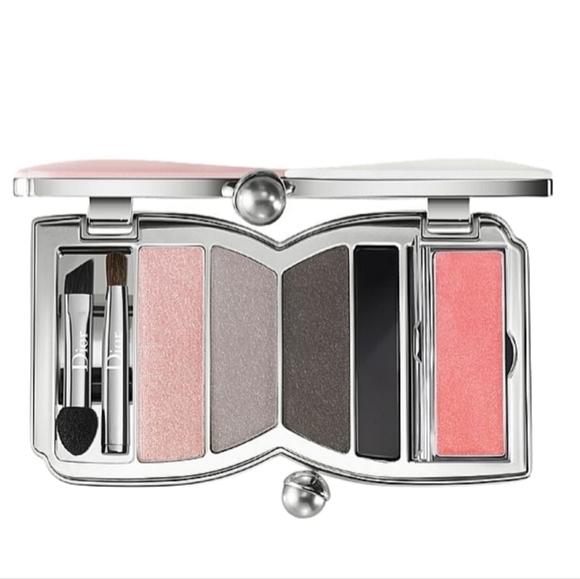 Dior Cherie Bow Makeup Palette For Eyes & Lips 001 Rose Poudre (RARE!!NIB) - Picture 2 of 12
